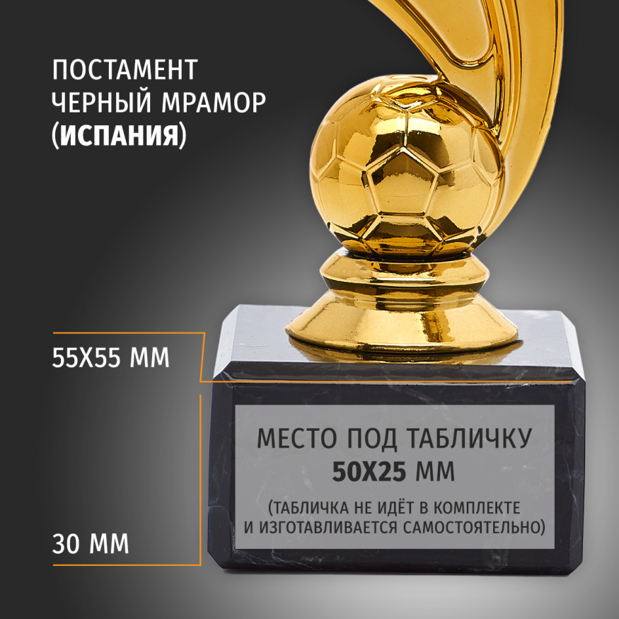 Спортивный кубок для награждения победителя 2 шт. Подарочная призовая награда для чемпионата.